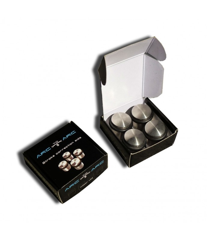 Wellputt arc-to-arc stroke correction aids