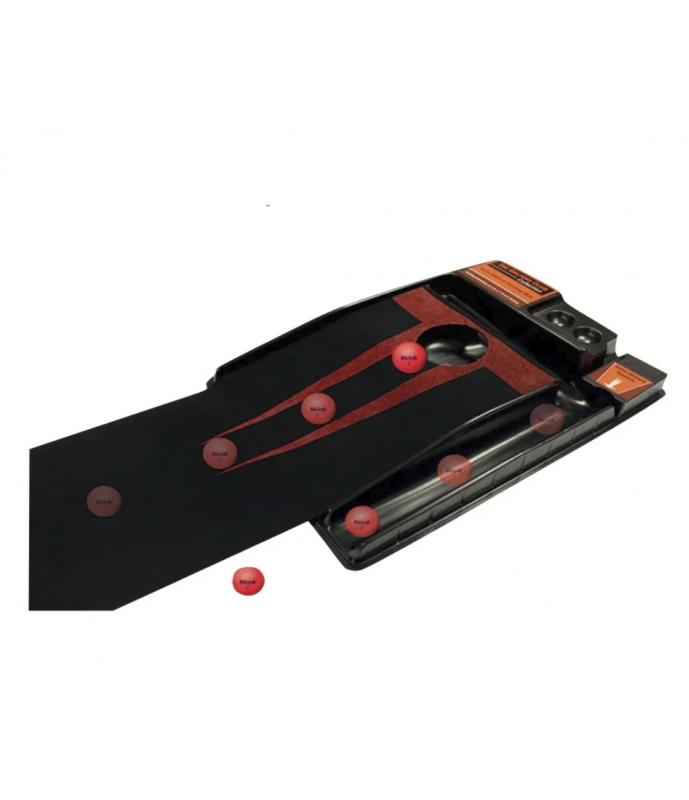 Auto return putting mat - puttmatta