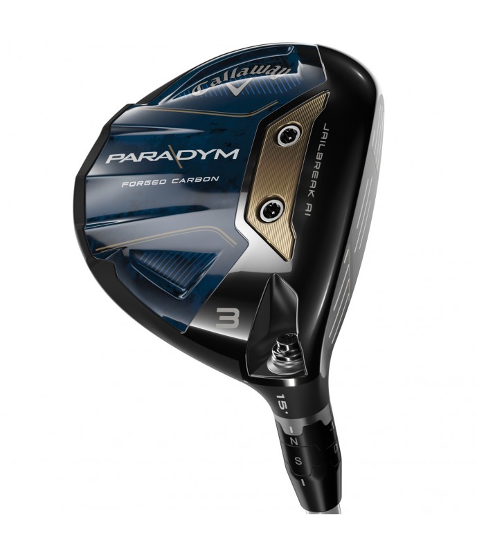 Callaway Paradym fairwaywood Ascent PL Blue 40-skaft