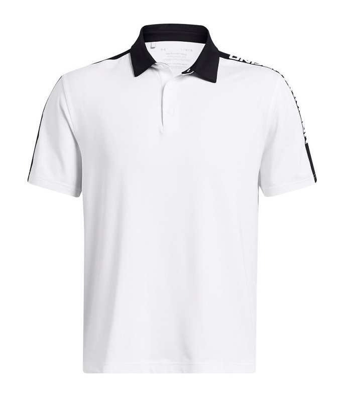Under Armour Playoff 3.0 Striker Polo - vit