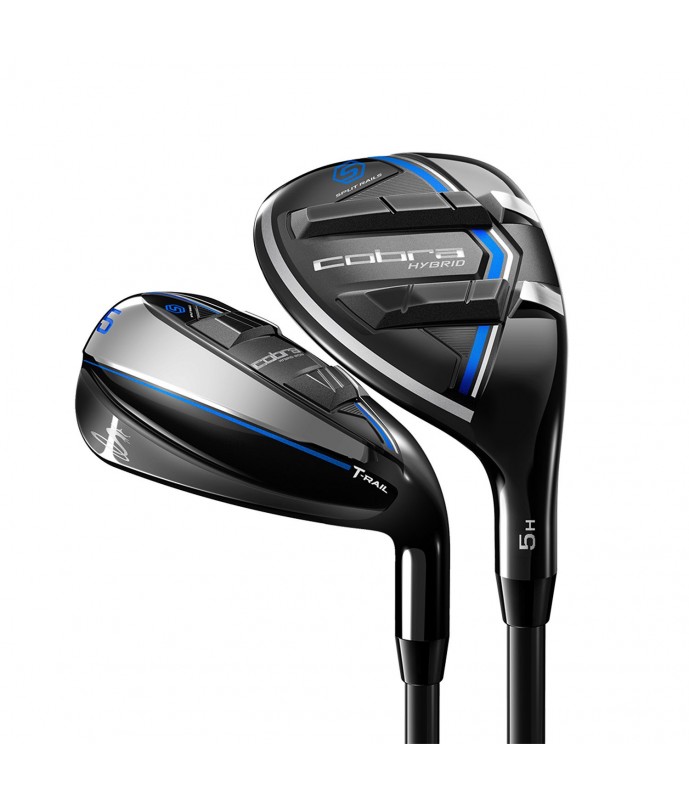 Cobra T-Rail iron/hybrid grafitset 5H, 6-Pw