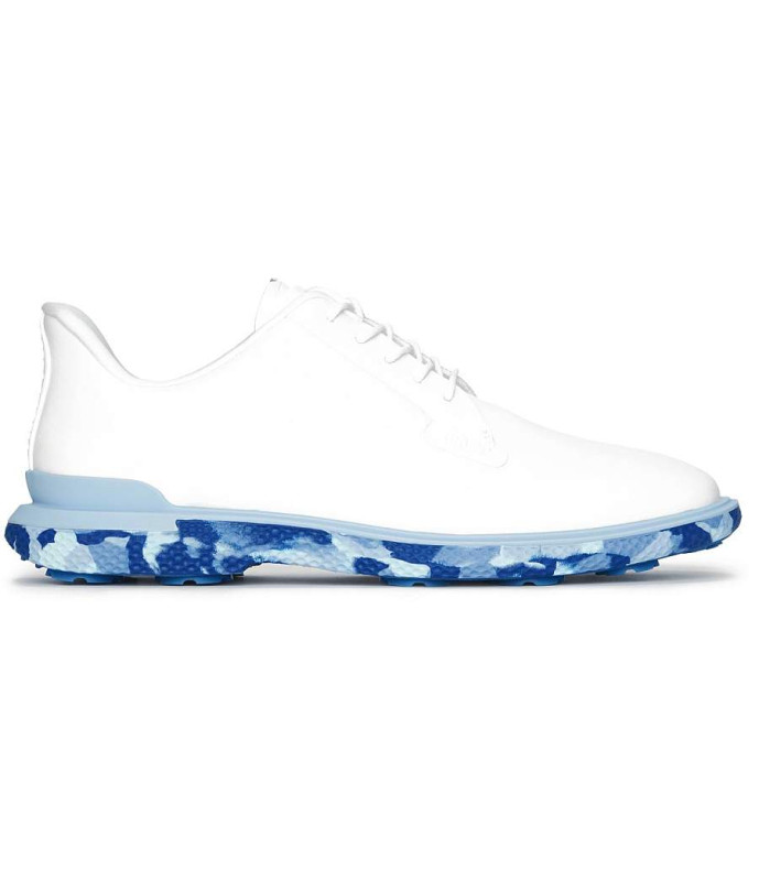 G/Fore Gallivan2r leather golf shoe vit/blå/camo