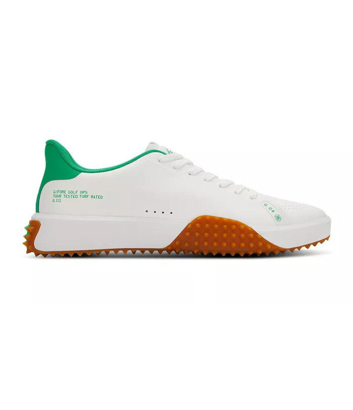 G/fore Mens G.112 Golf shoe - vit/orange