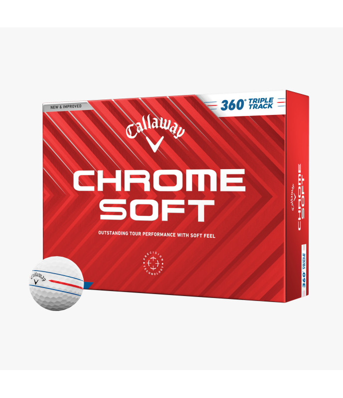 Callaway Chrome Soft Triple track 360 vita