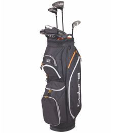 Cobra Fly XL grafit helset inkl vagnbag HERR HÖGER