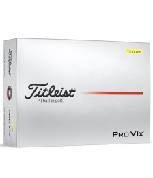 Titleist Pro V1x gul